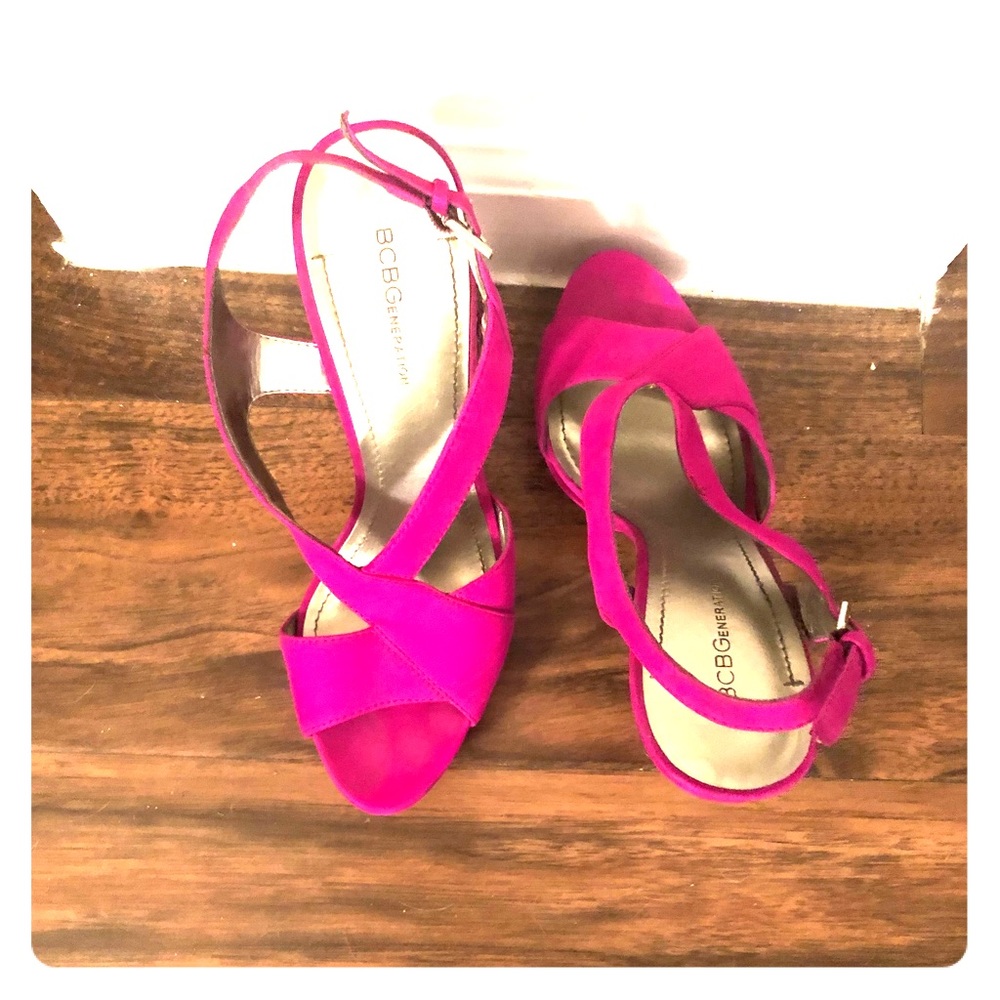 Magenta BCBG Heels